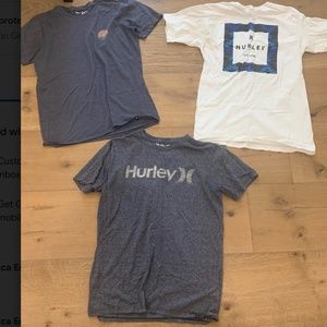 three hurly tees
